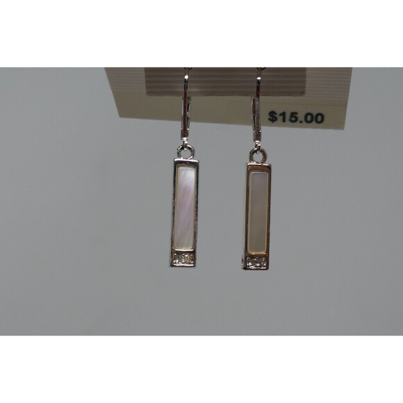 Anne Klein AK Dangle Hoop Earrings - Picture 4 of 8